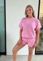 Danielle Pointelle Knit Set