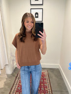 Marina Mock Neck Top