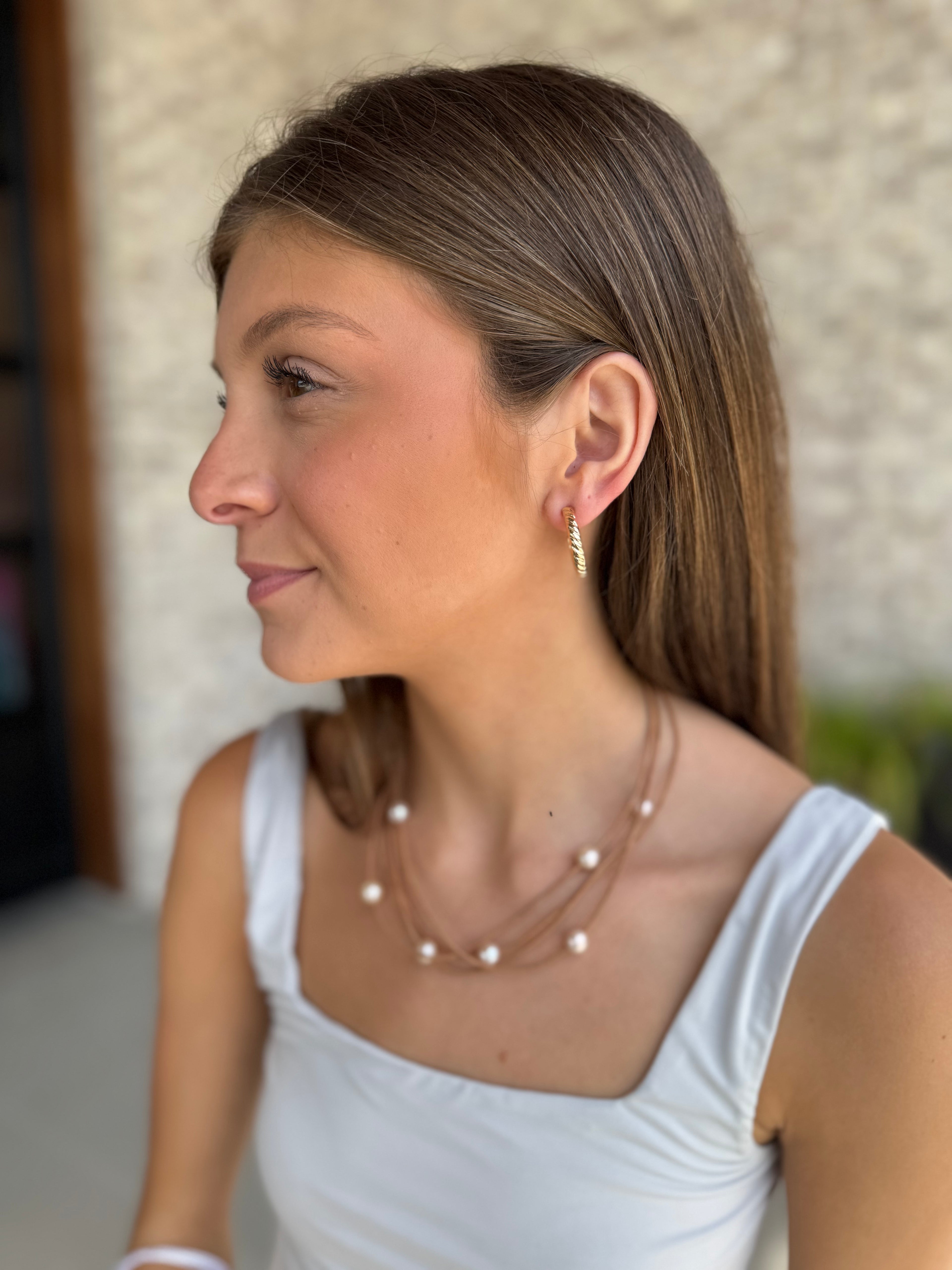 Textured Metal Hoops