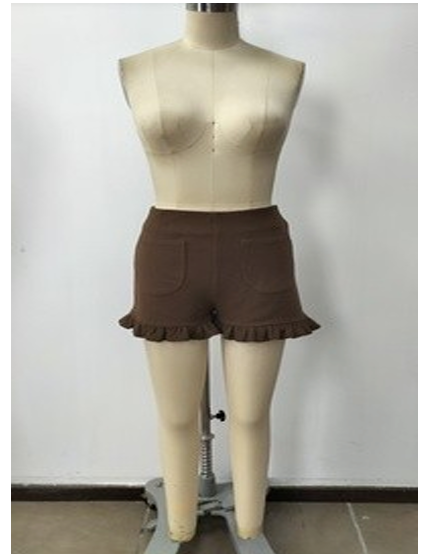 Renee Ruffle Hem Shorts