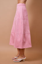 Sophia Soft Texture Midi Skirt