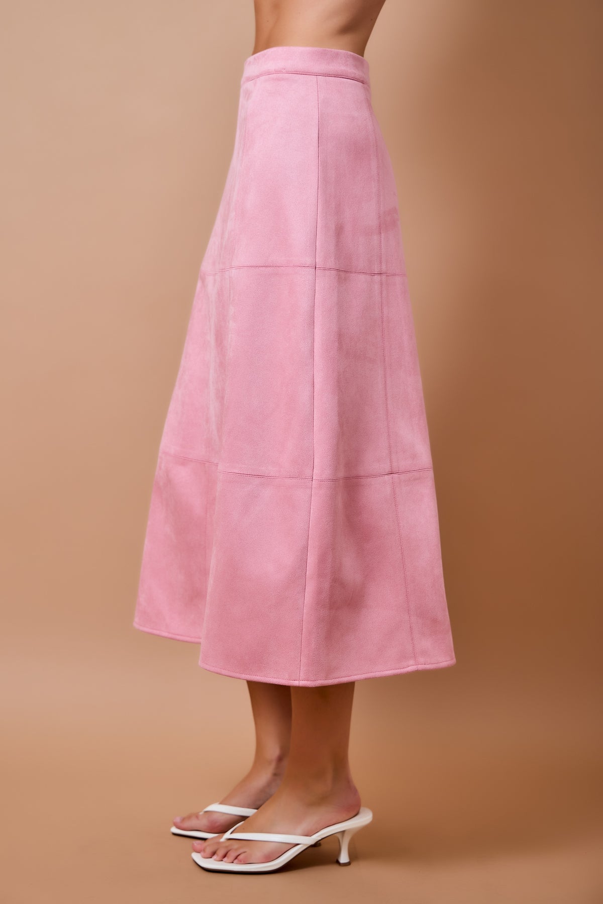 Sophia Soft Texture Midi Skirt
