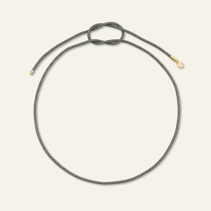 Green Lurex Necklace Cord