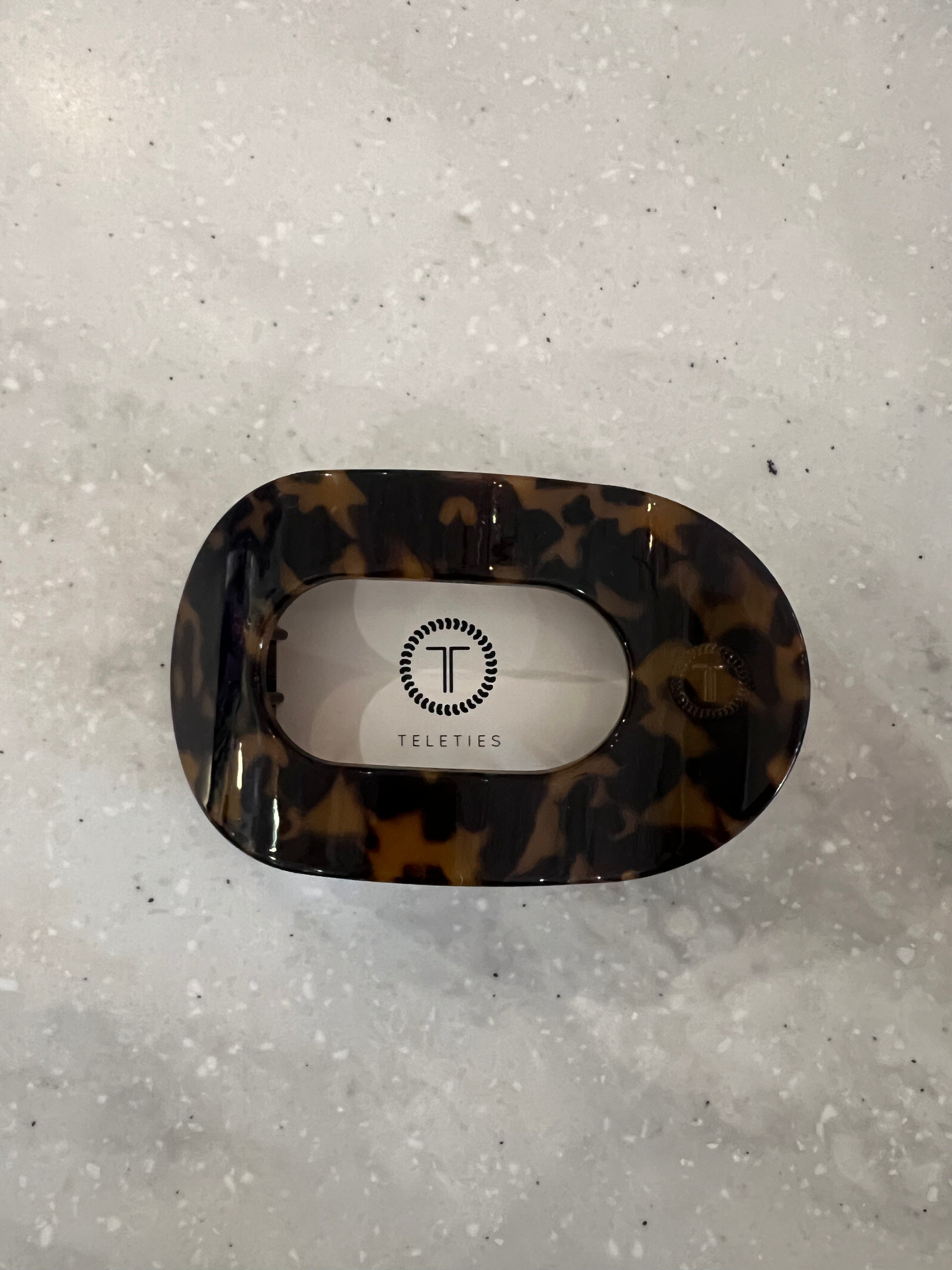 Teleties Medium Flat Oval Clip