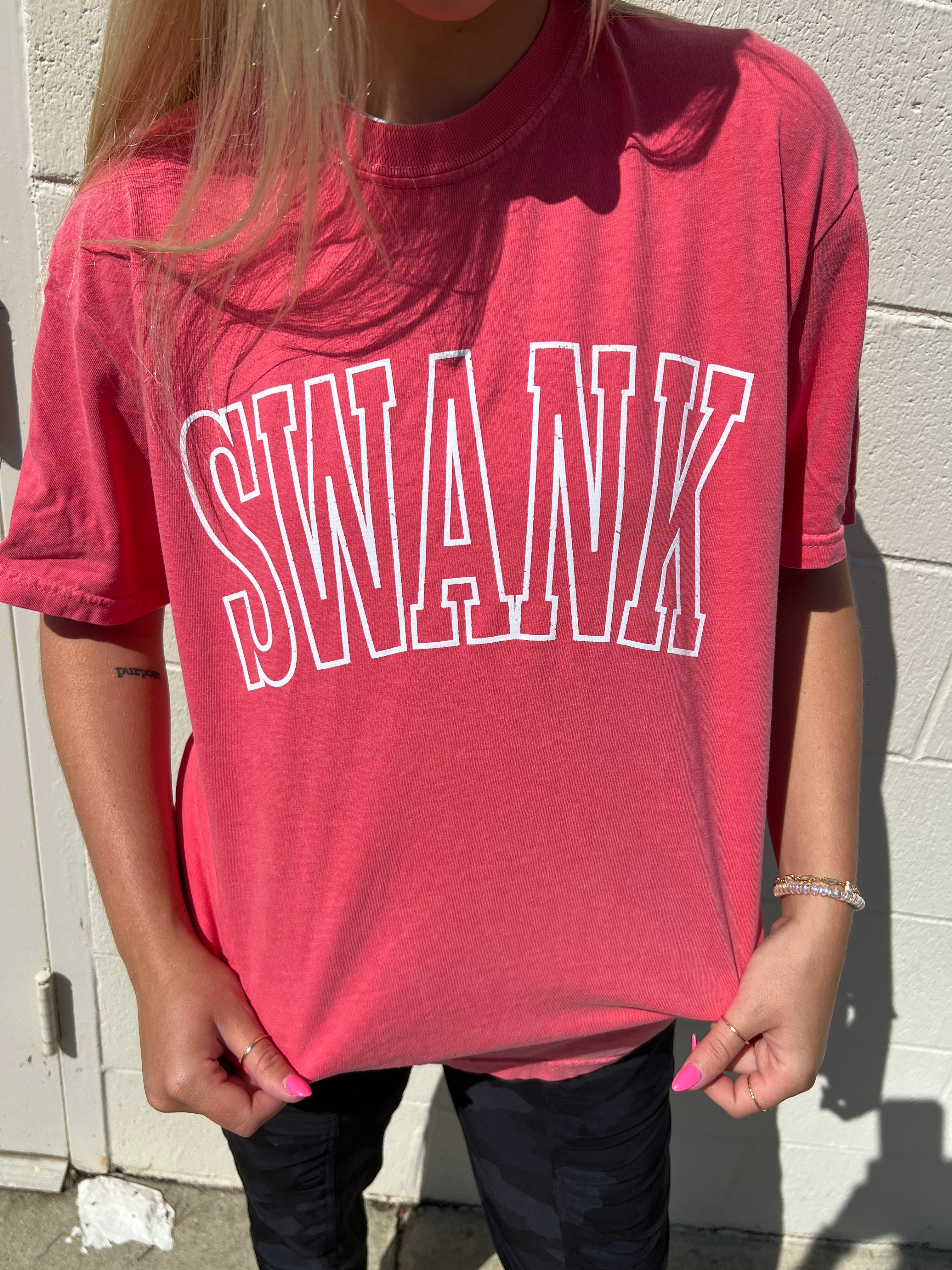Swank Varsity Letter Tee