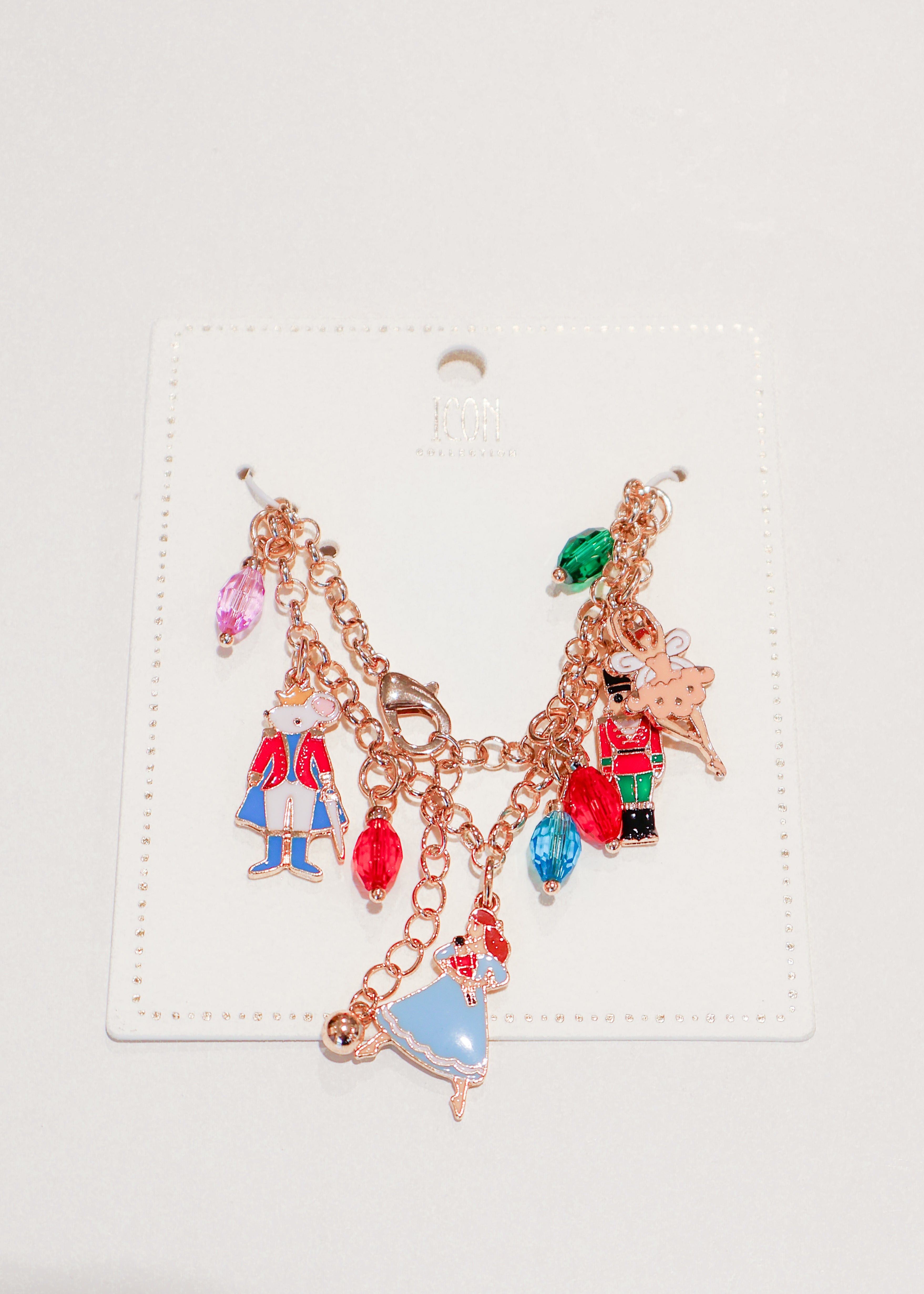 Christmas Theme Multi Charm Bracelet