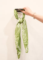 Arabesque Floral Print Bandana