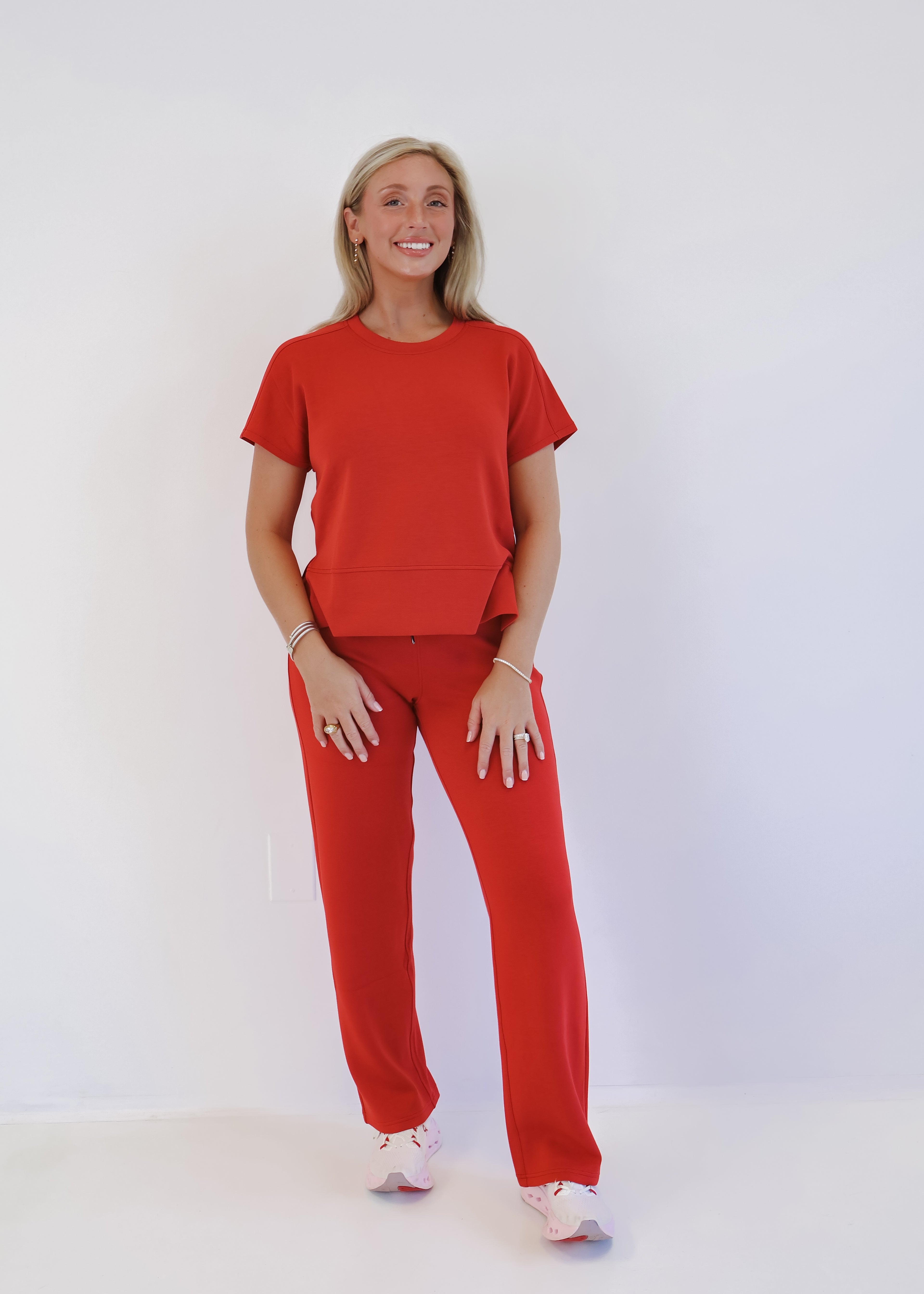 Spacer Straight Leg Pants