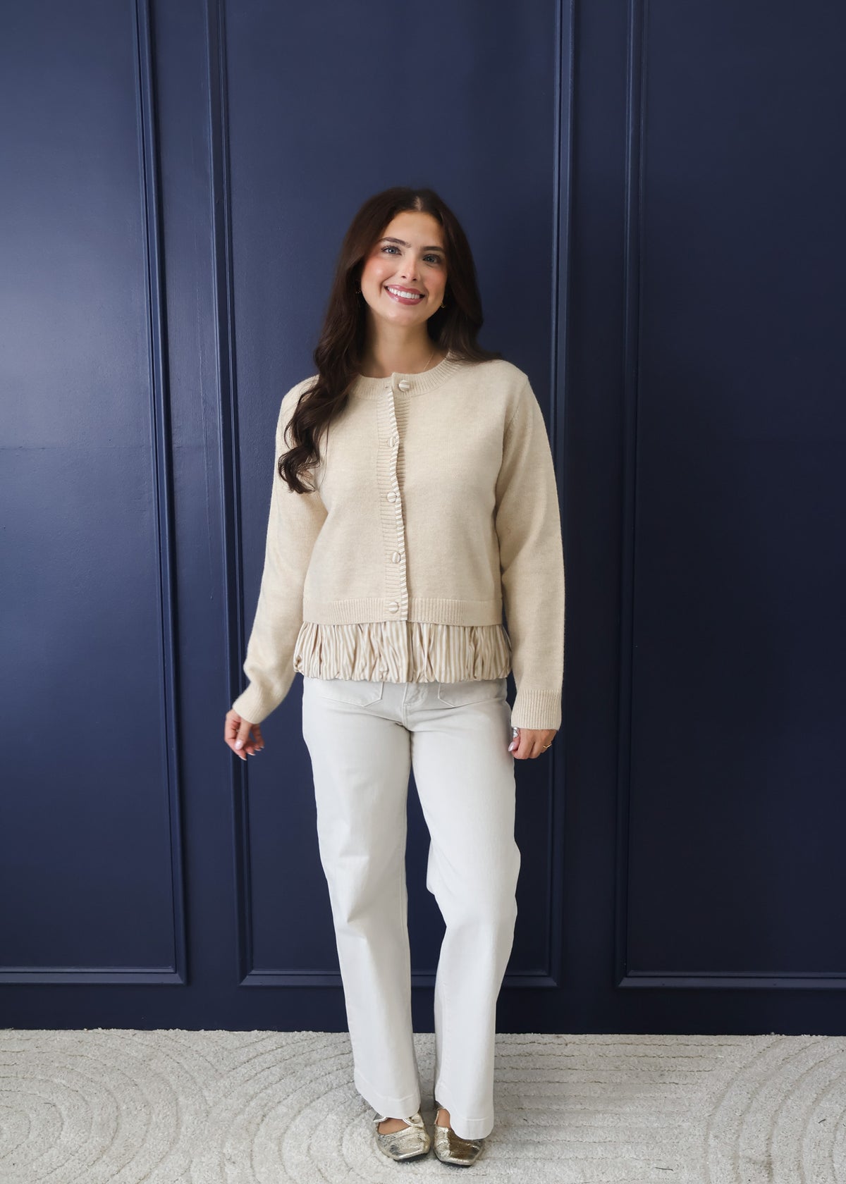 Iris Frill Hem Jacket
