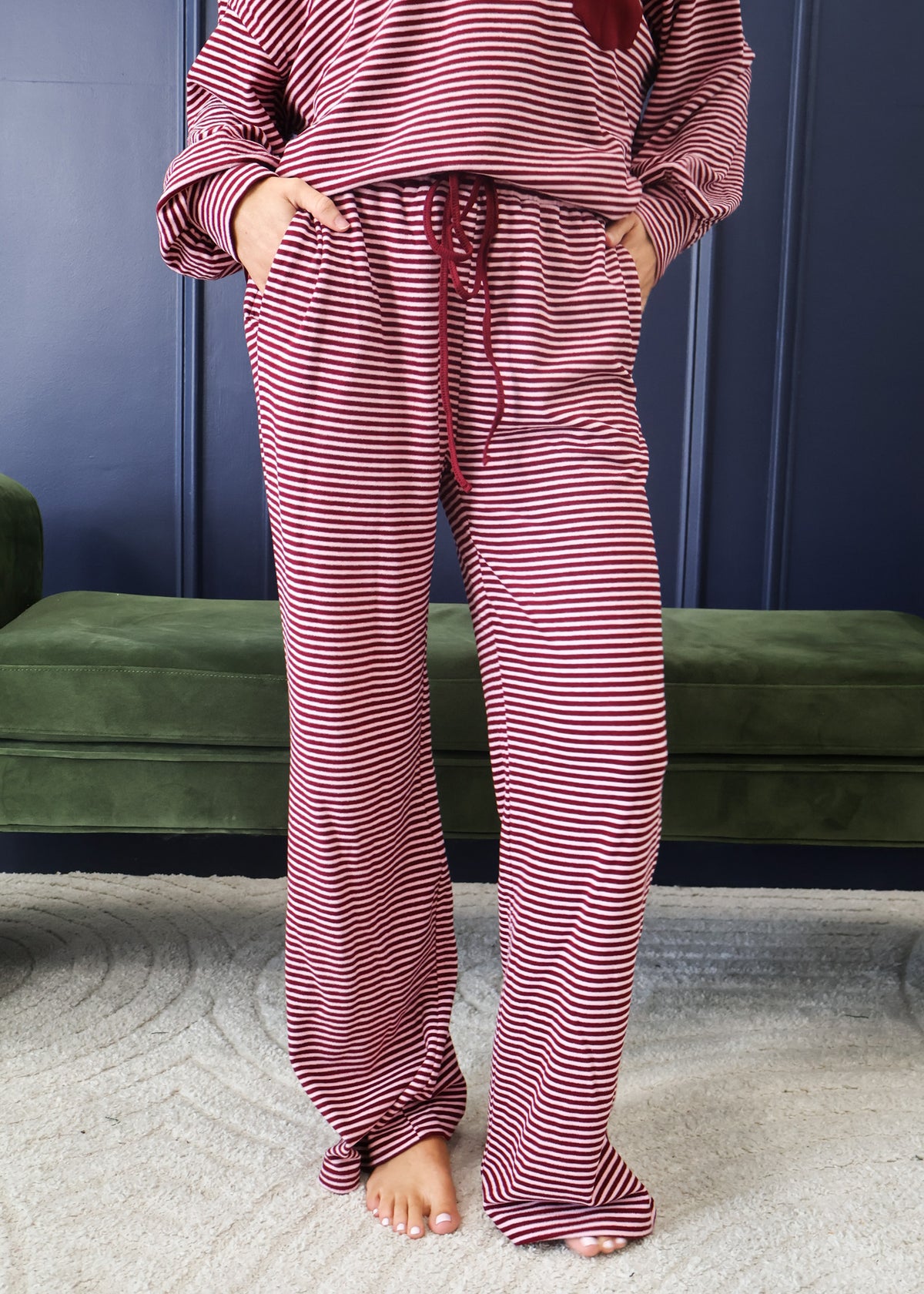 Delphine Striped Pant