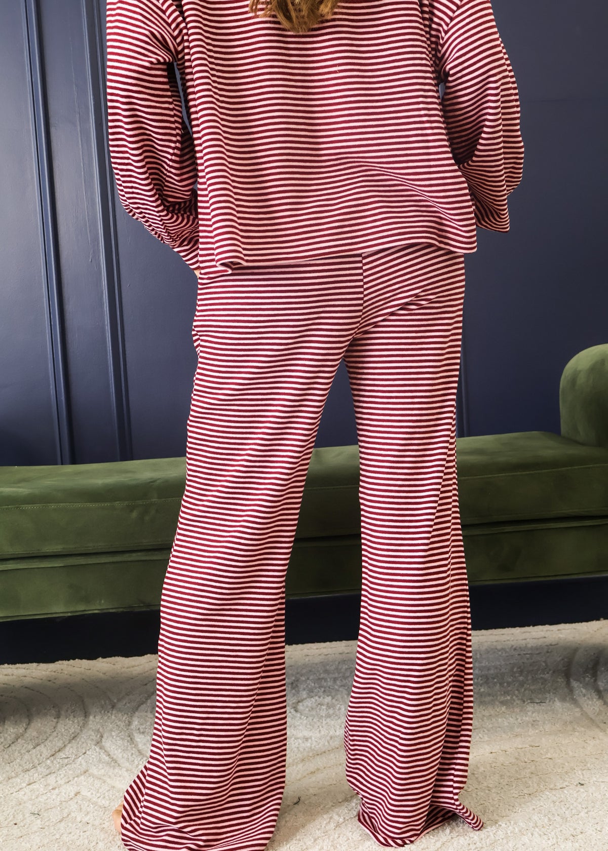 Delphine Striped Pant