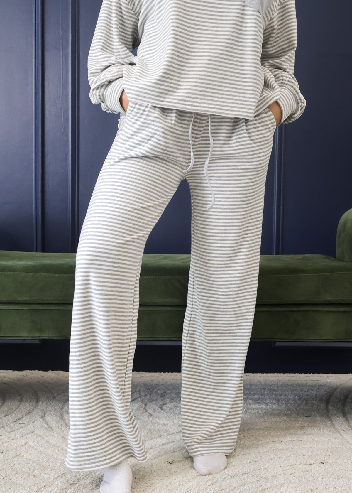 Delphine Striped Pant