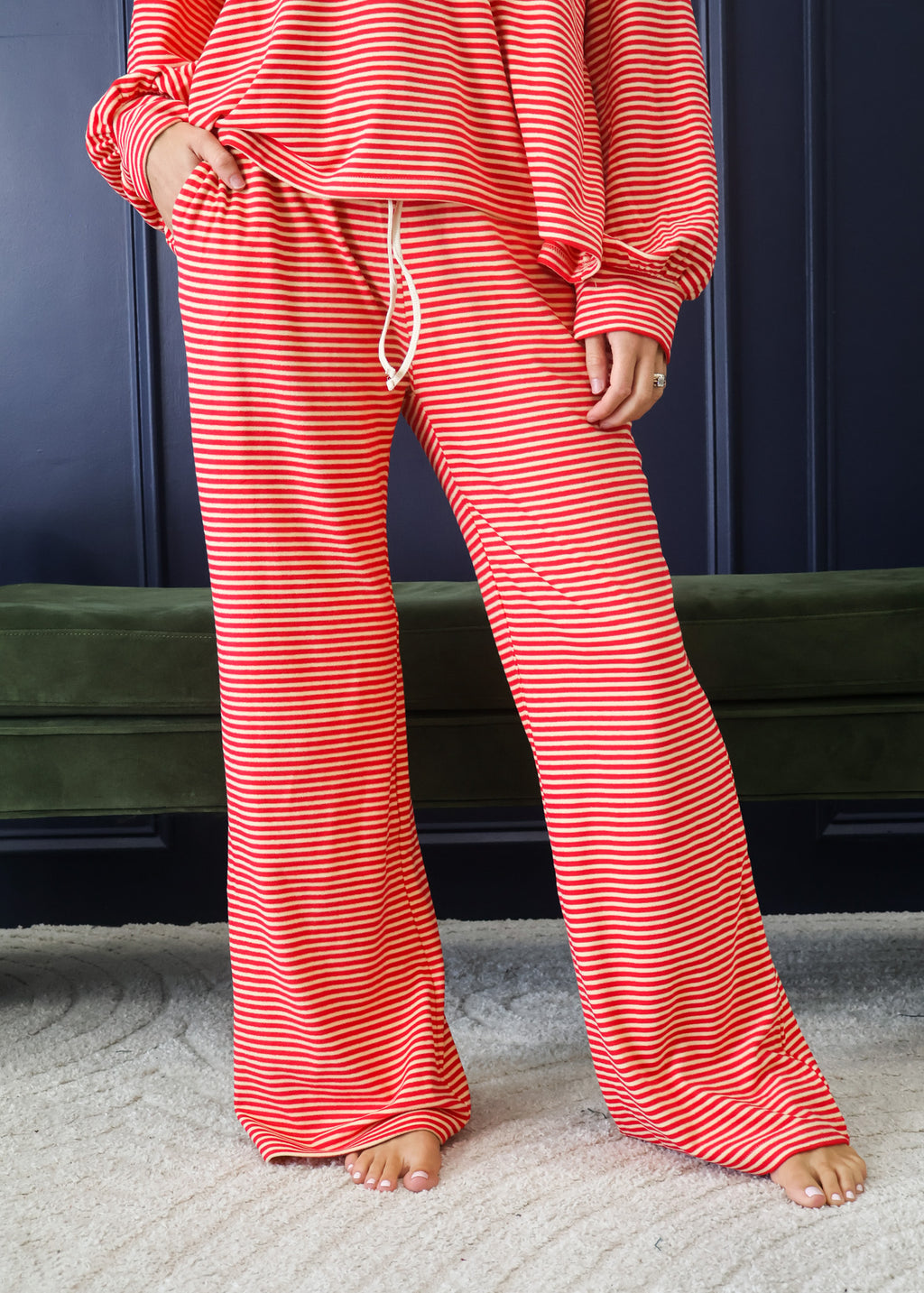 Delphine Striped Pant