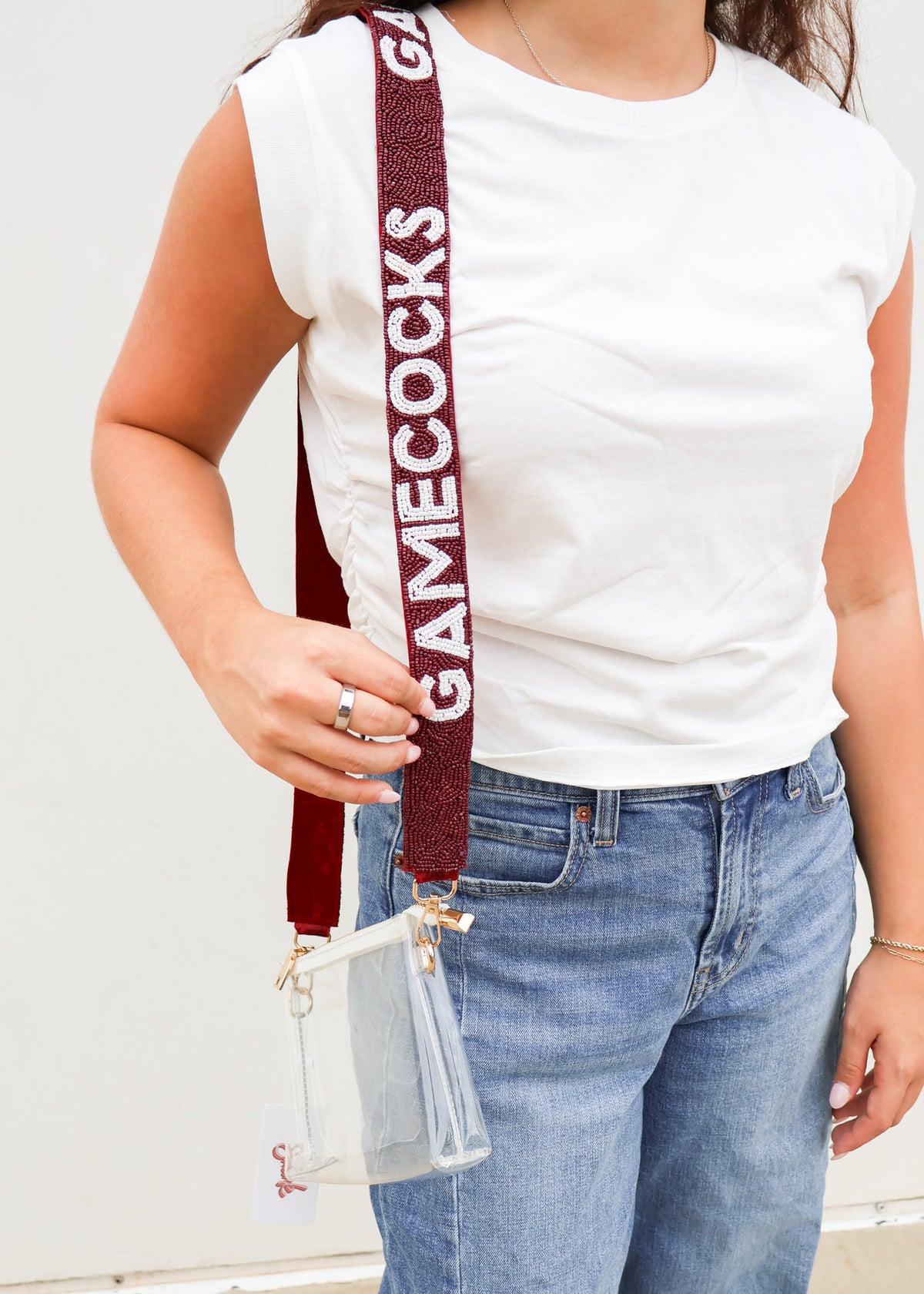 South Carolina Beaded Purse Strap