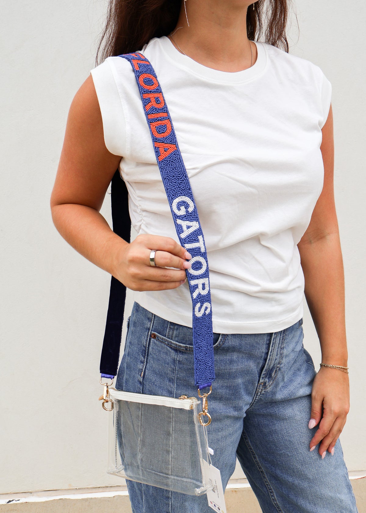 Florida Beaded Purse Strap