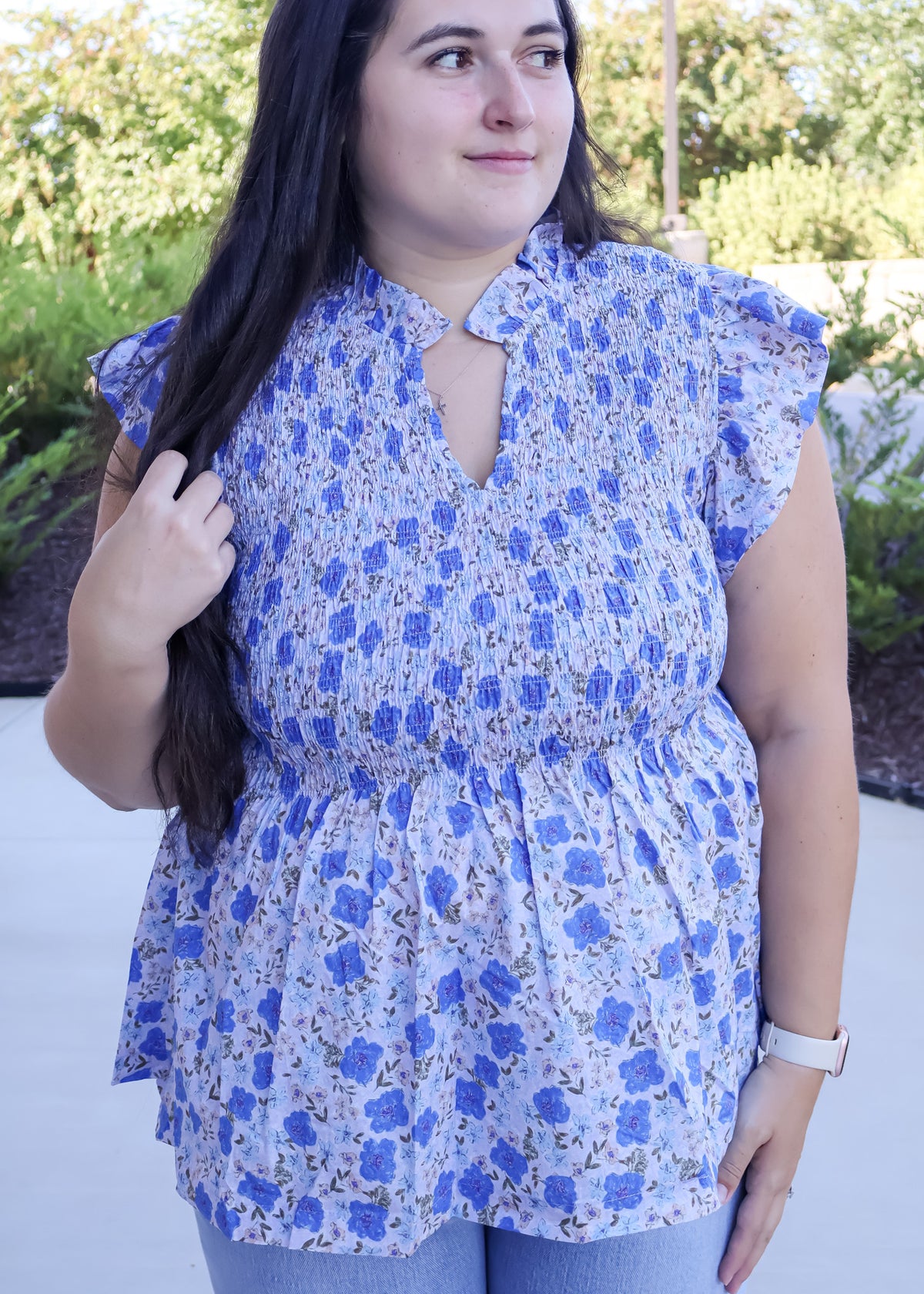 Meredith Meadow Smocked Top