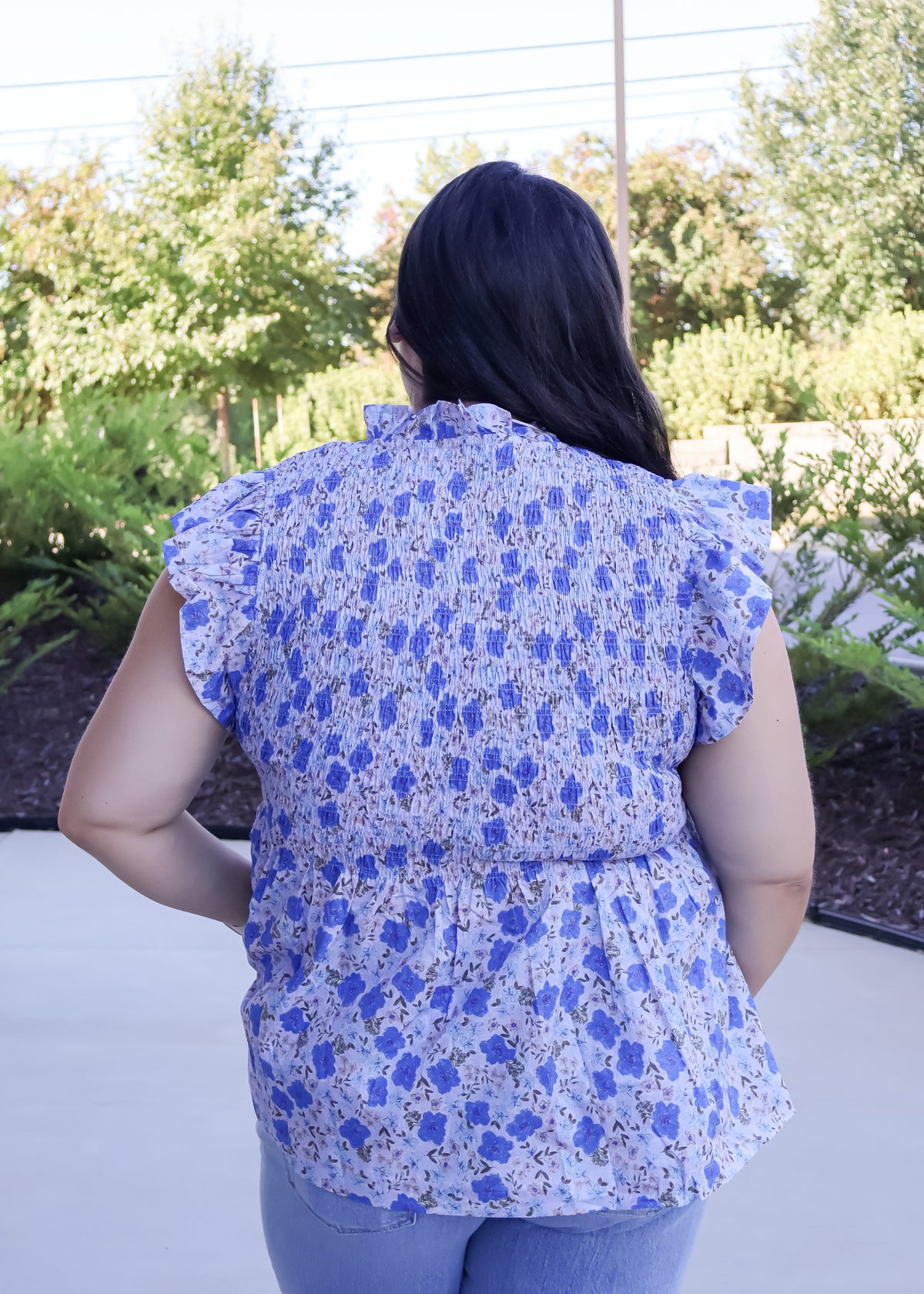 Meredith Meadow Smocked Top