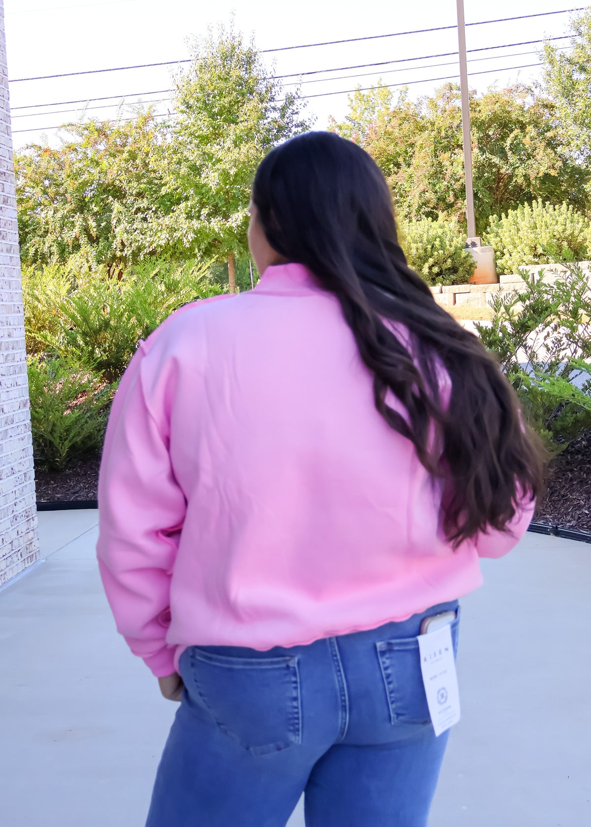 Faith Mock Neck Sweatshirt