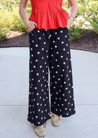 Paola Relaxed Polka Dot Pants