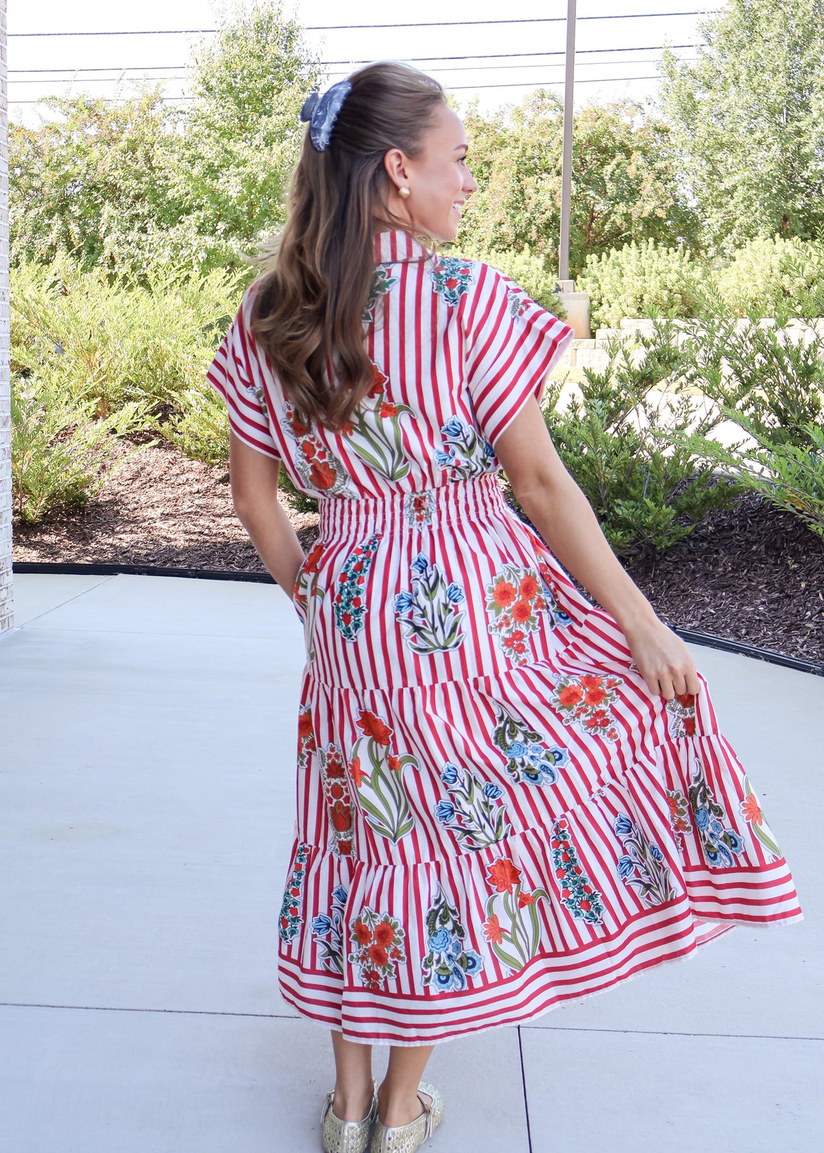 Celeste In Bloom Midi Dress