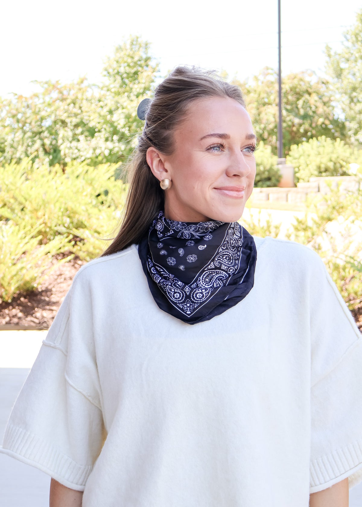 Paisley Block Print Scarf