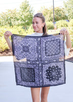 Paisley Block Print Scarf