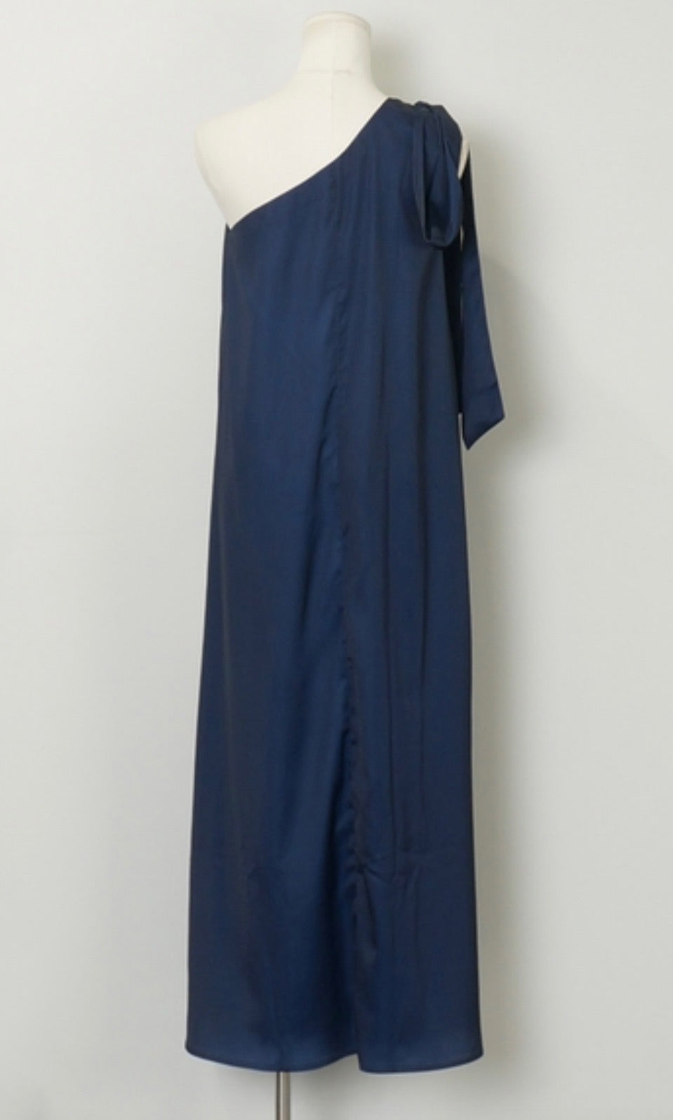 Fall in Bloom One Shoulder Maxi Dress
