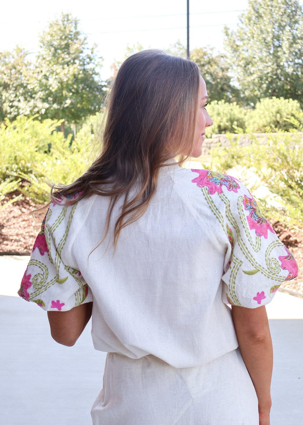 Vivienne Bubble Sleeve Top