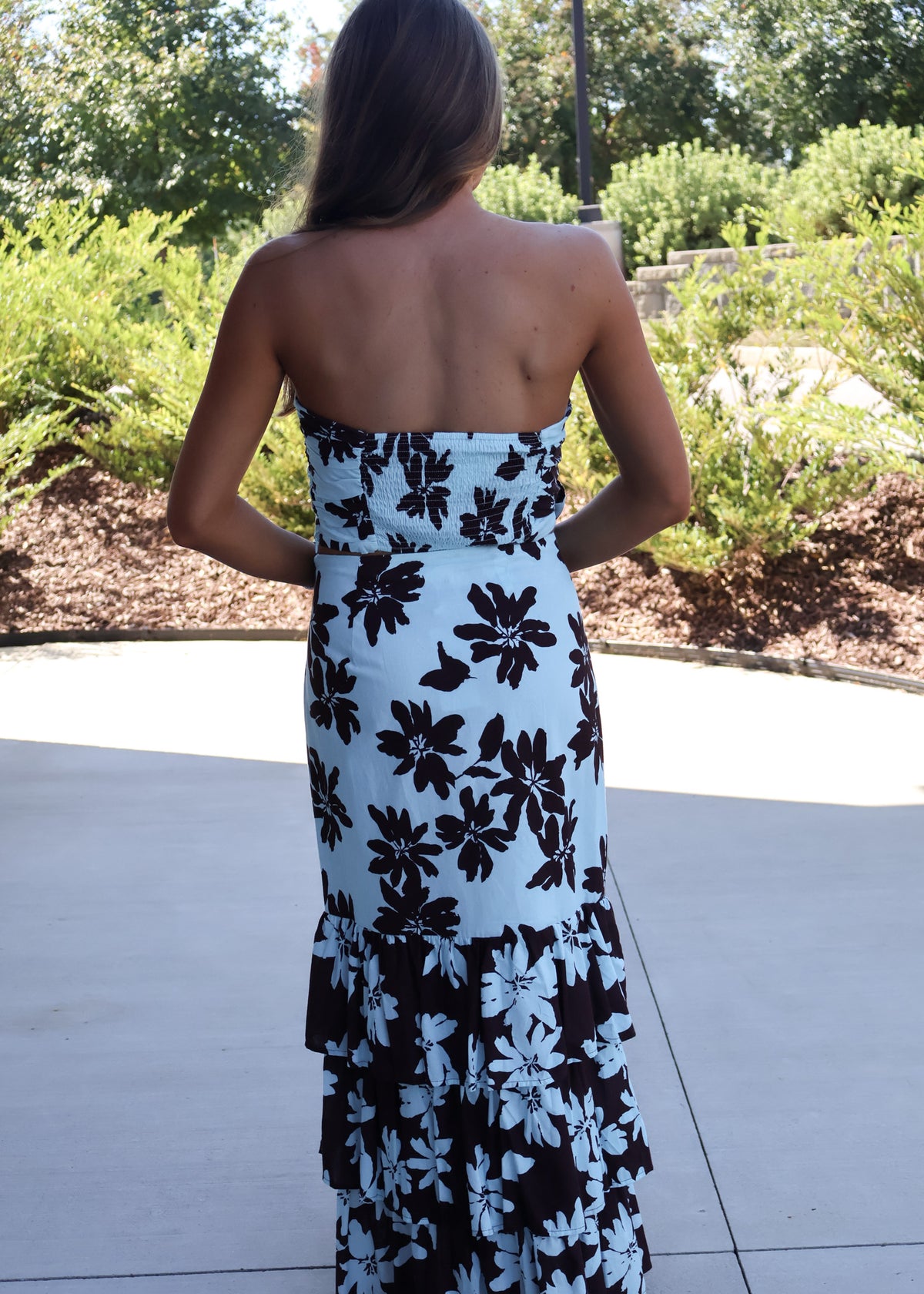 Tara Tiered Ruffle Maxi Skirt
