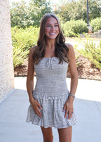 Helene Smocked Tube Dress