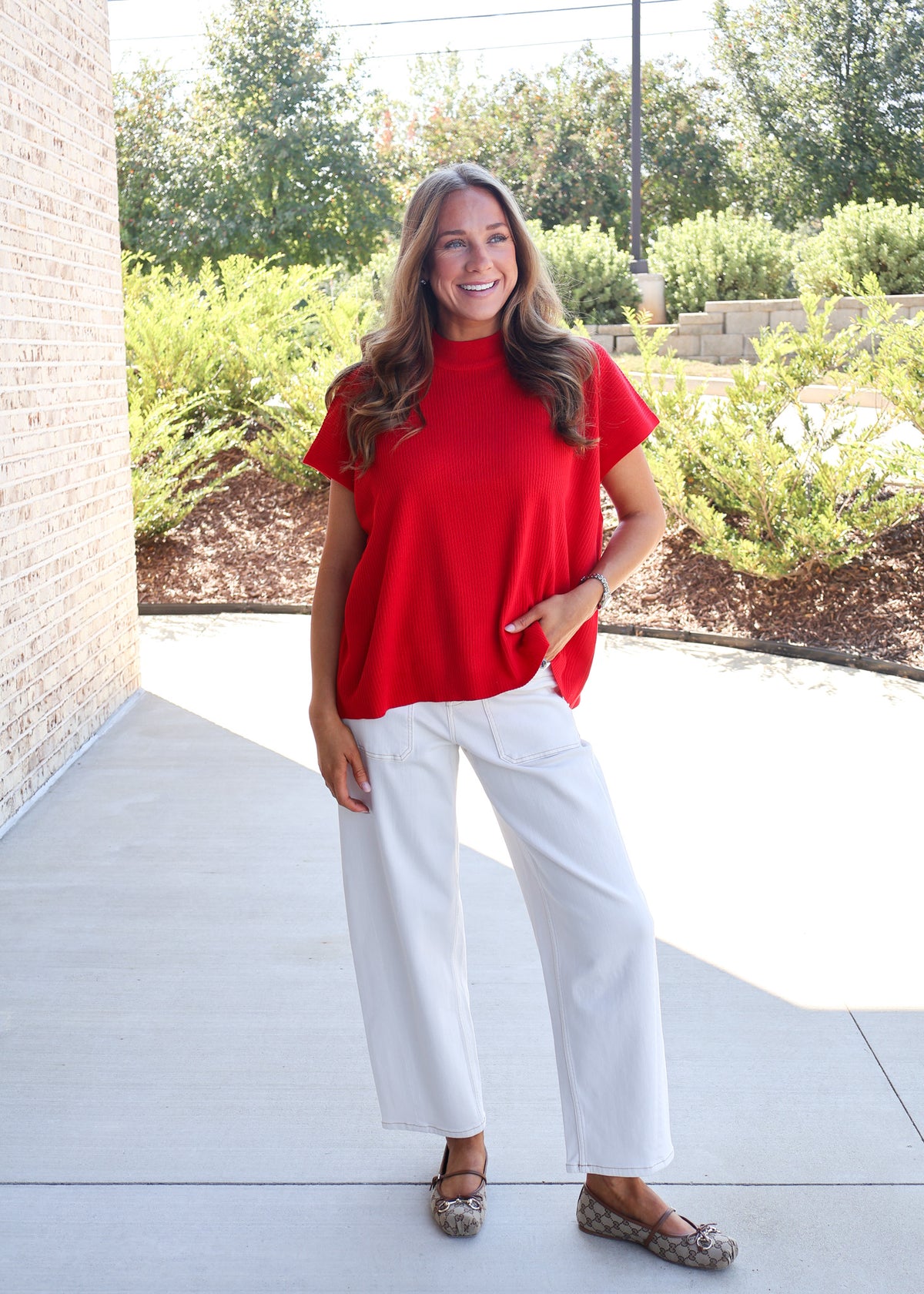 SPANXSHAPE Authentic 360 Utility Barrel Leg Jeans