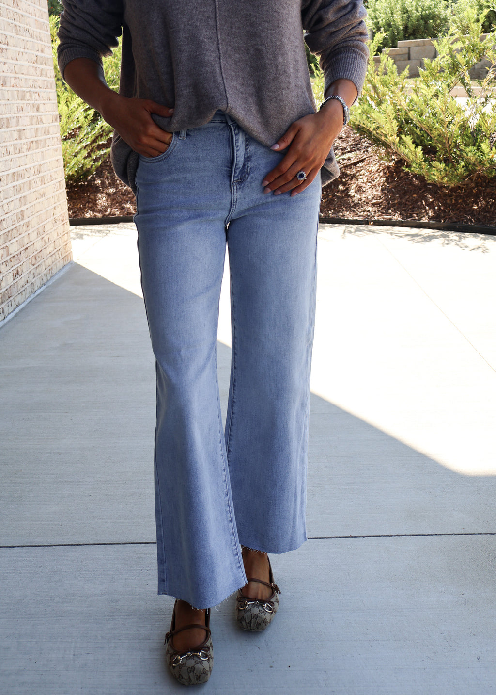 Gabby Tummy Control Wide Leg Jeans