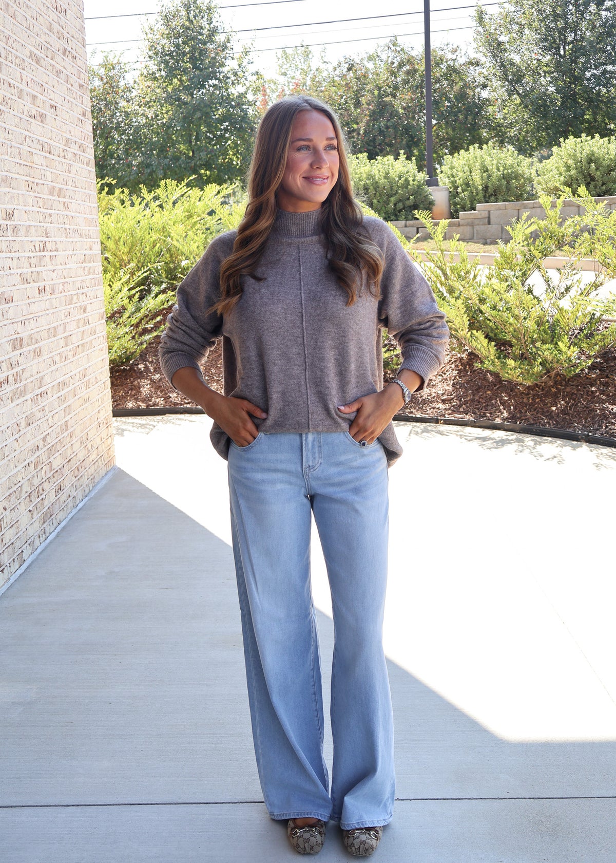 Slouchy Wide Jeans