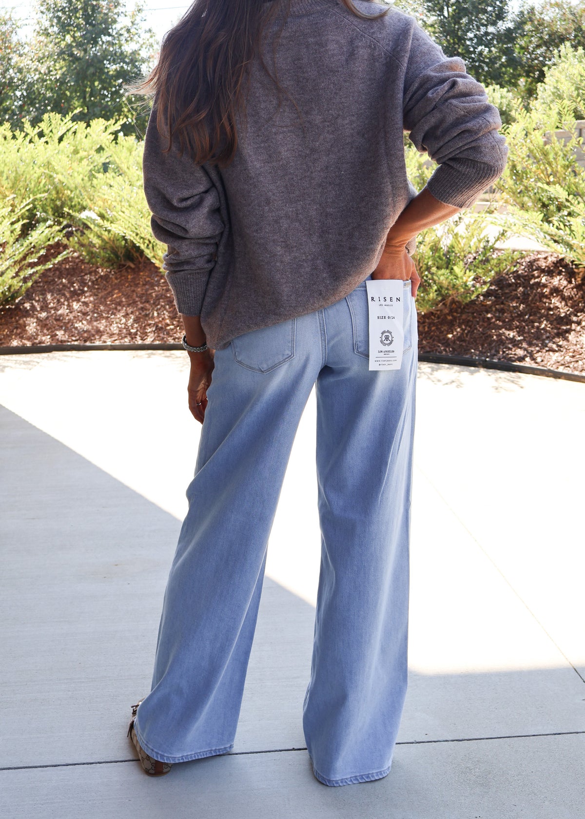 Slouchy Wide Jeans