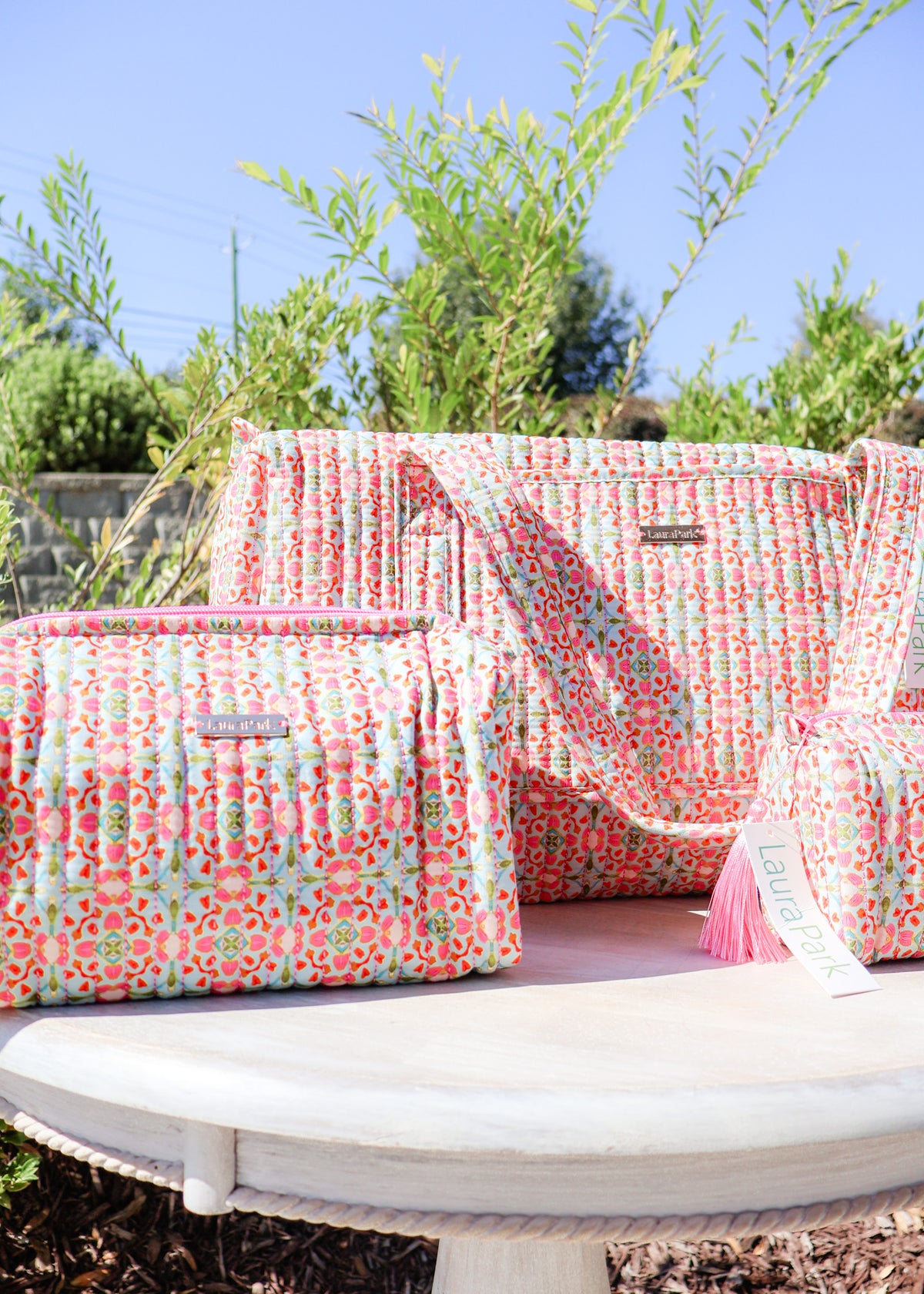 Gasparilla Quilted Signature Duffle Bag