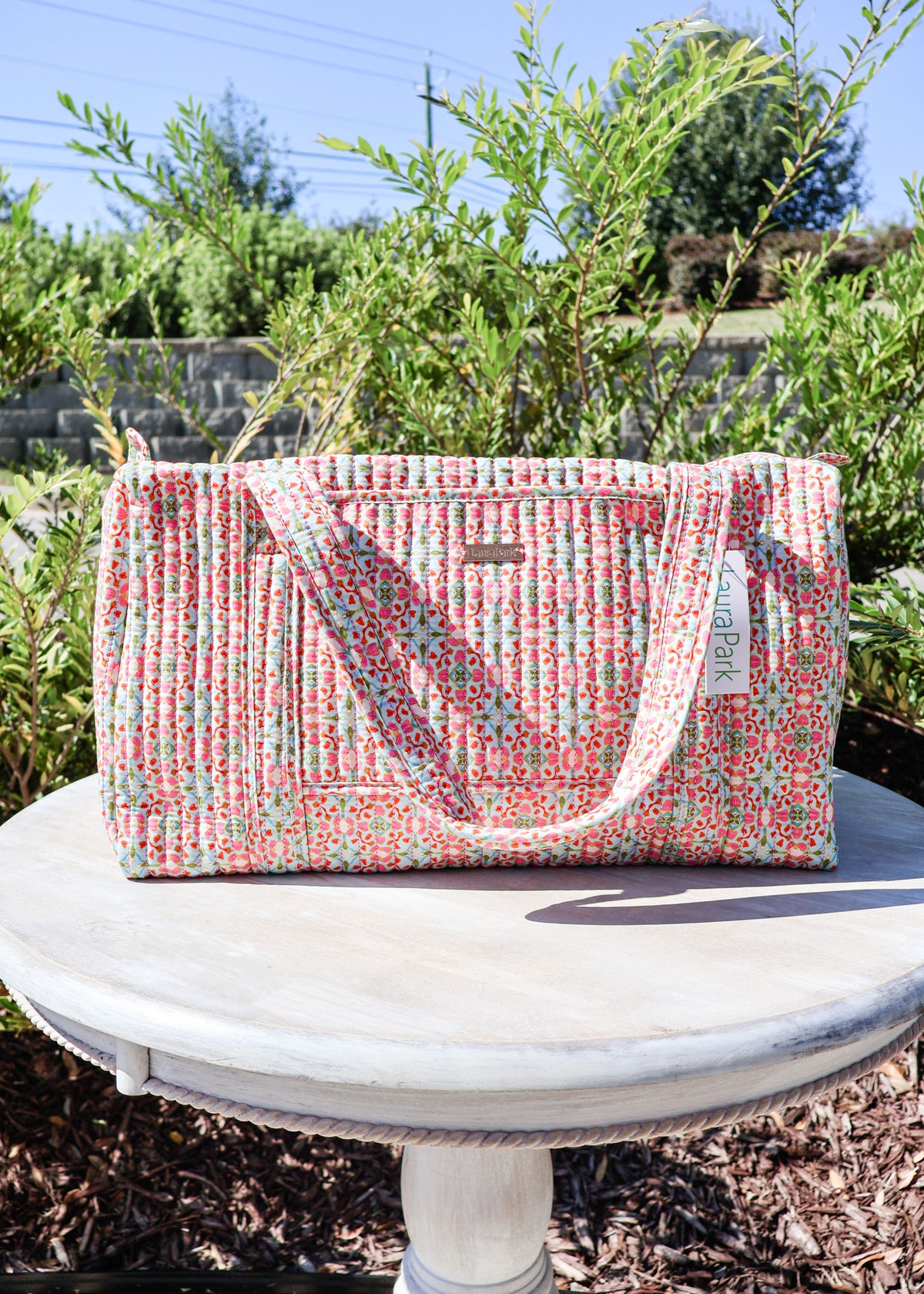 Gasparilla Quilted Signature Duffle Bag