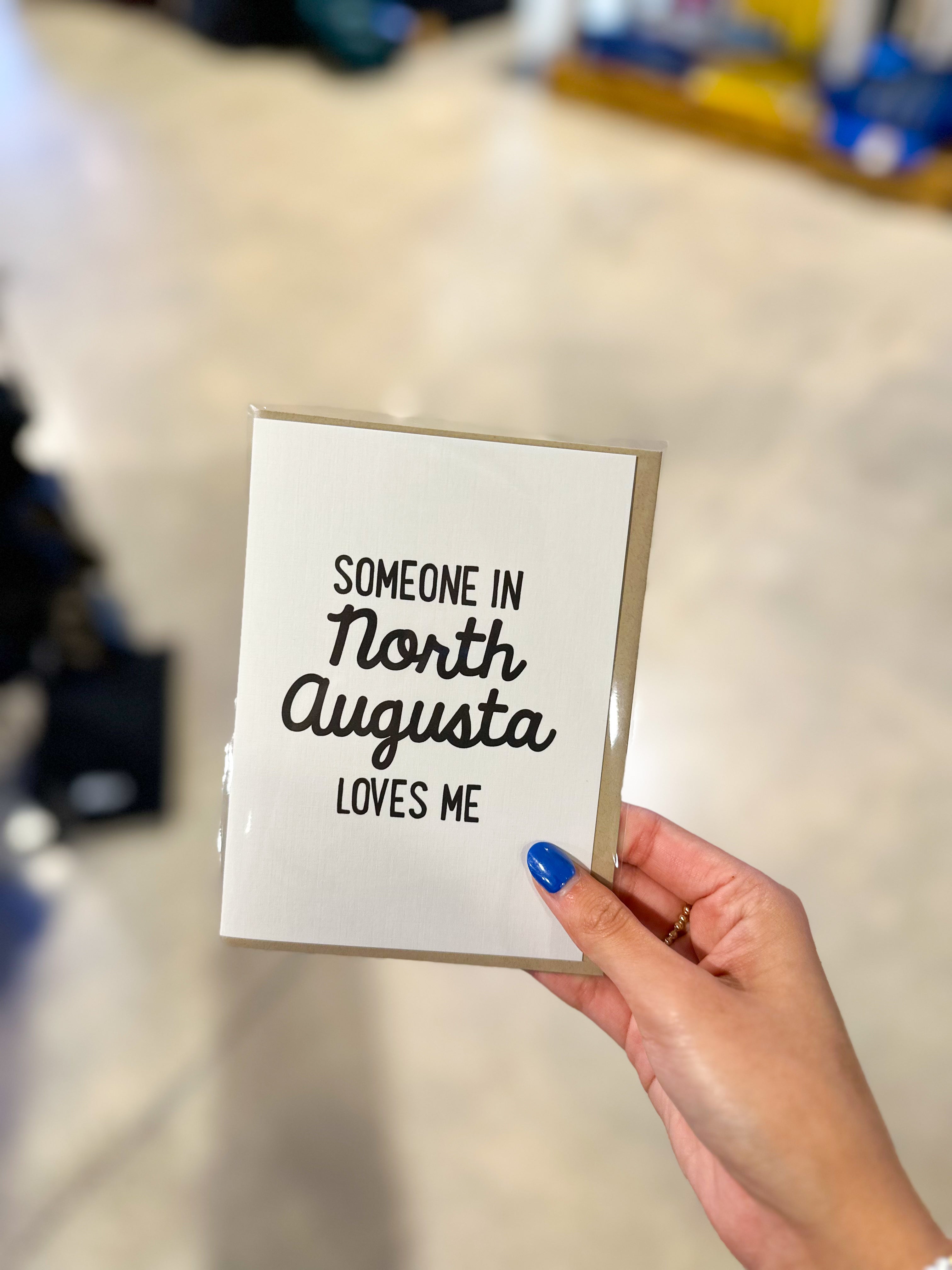 Someone in Augusta Card