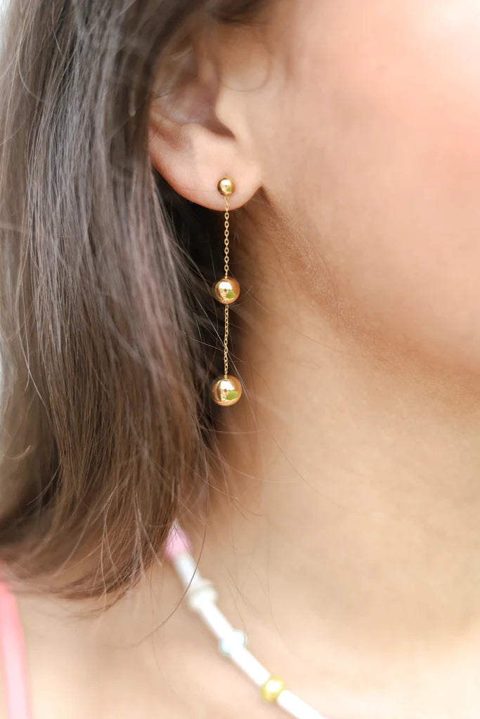 Laynie Orb Drop Earrings