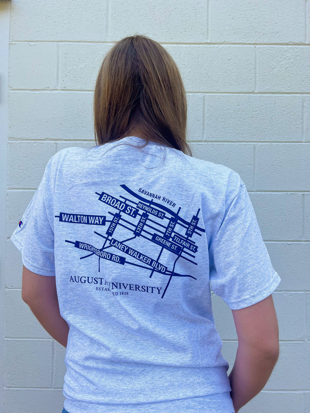 Augusta University Road Sign Tee Shirt