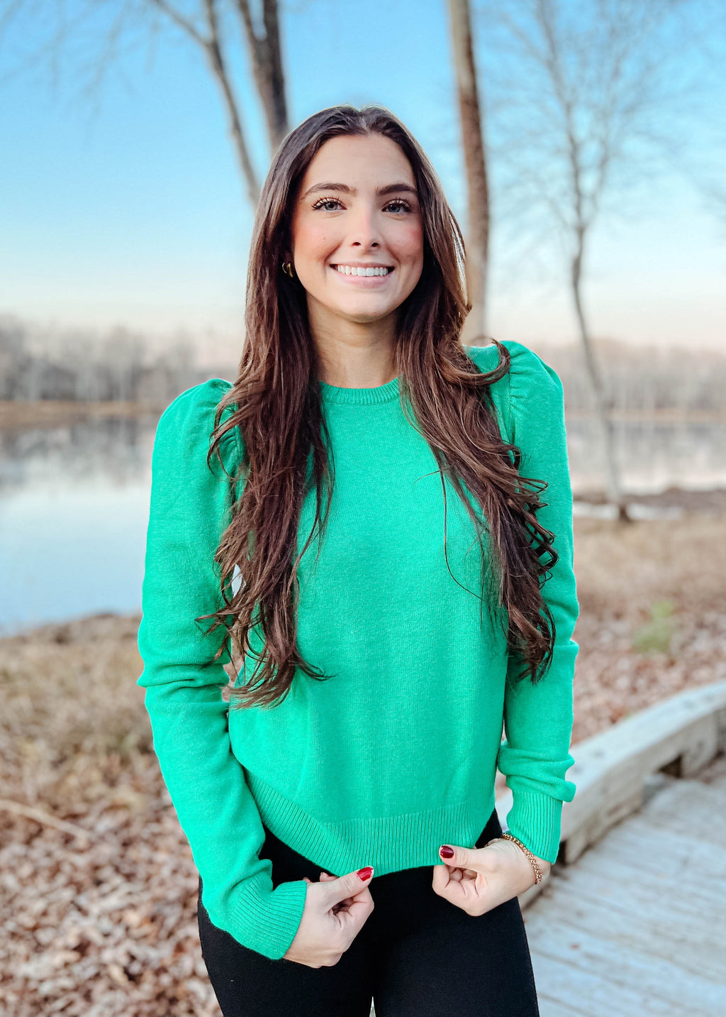 Lee Puff Sleeve Sweater