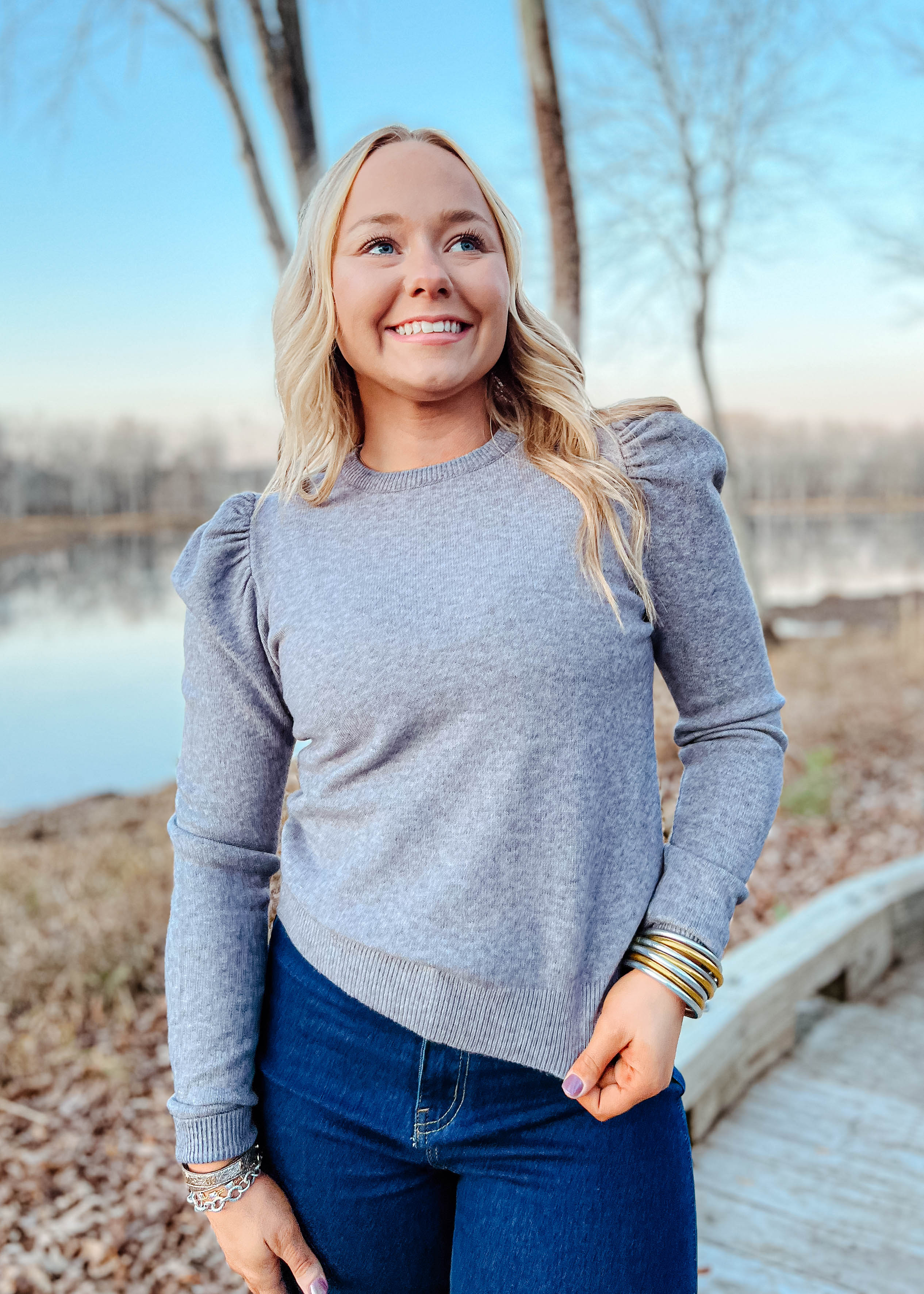 Lee Puff Sleeve Sweater