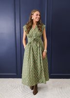 Thalia Flare Midi Dress