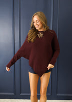 Charlie Ribbed Knit Sweater