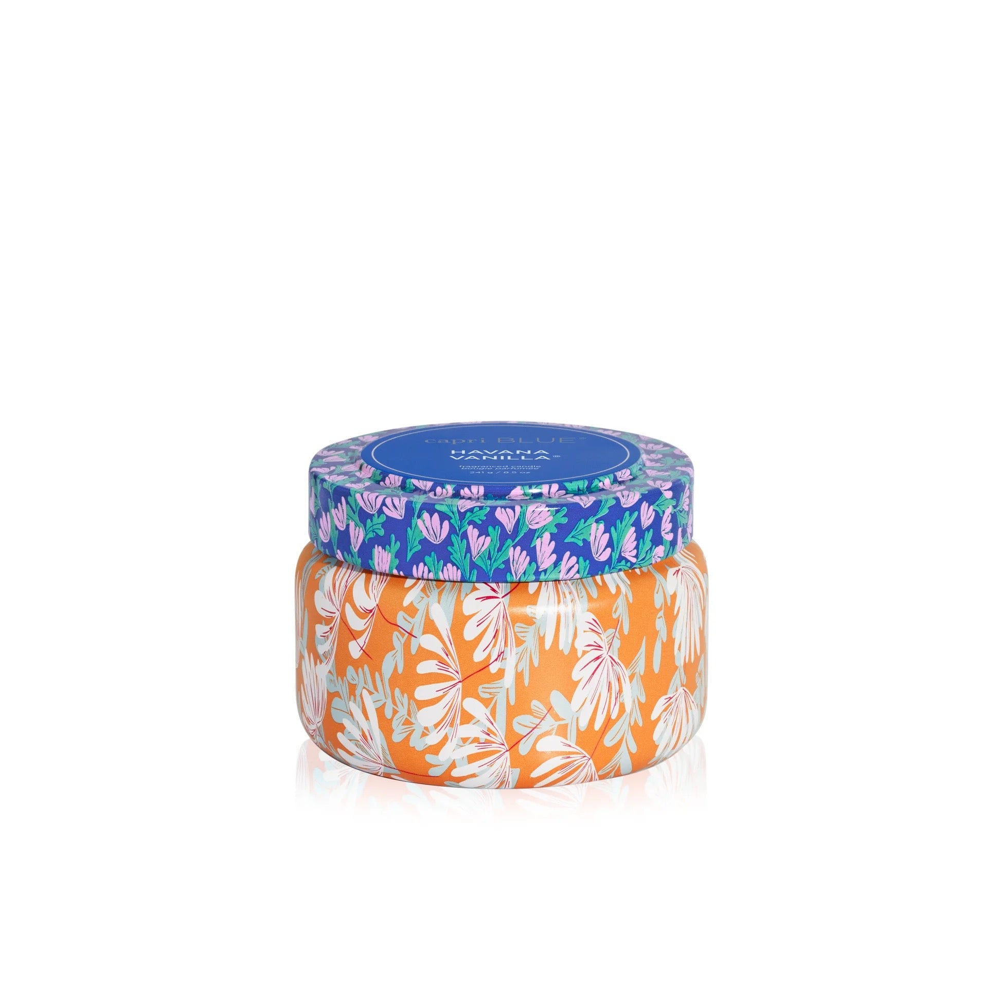 Capri Blue Pattern Play Printed Tin