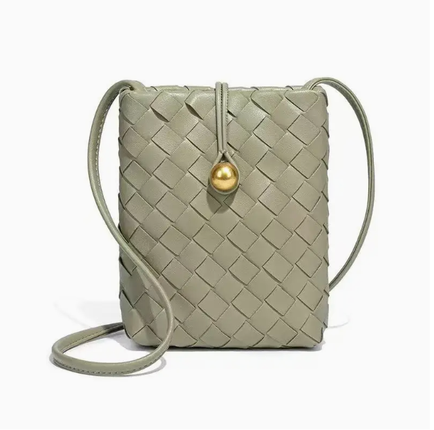 Small Woven Crossbody Bag