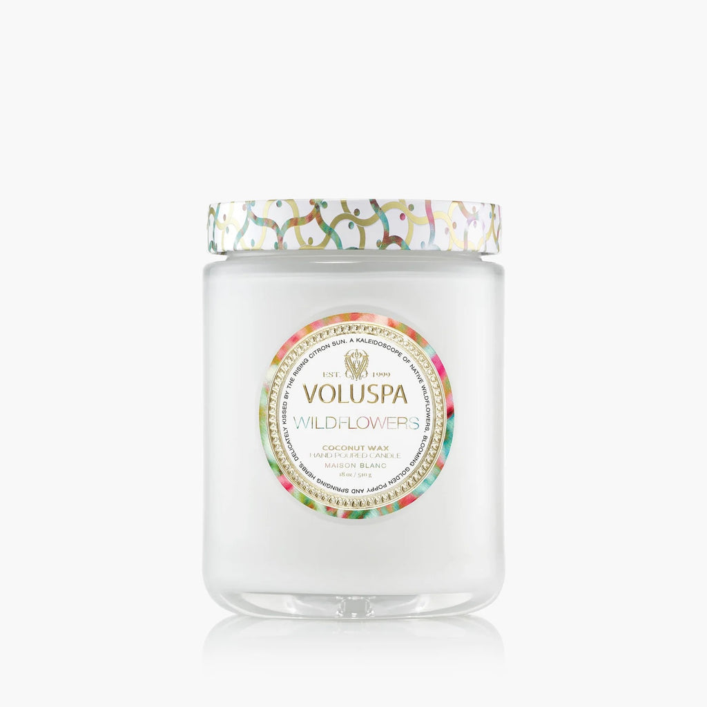 Voluspa Large Glass Jar Candle