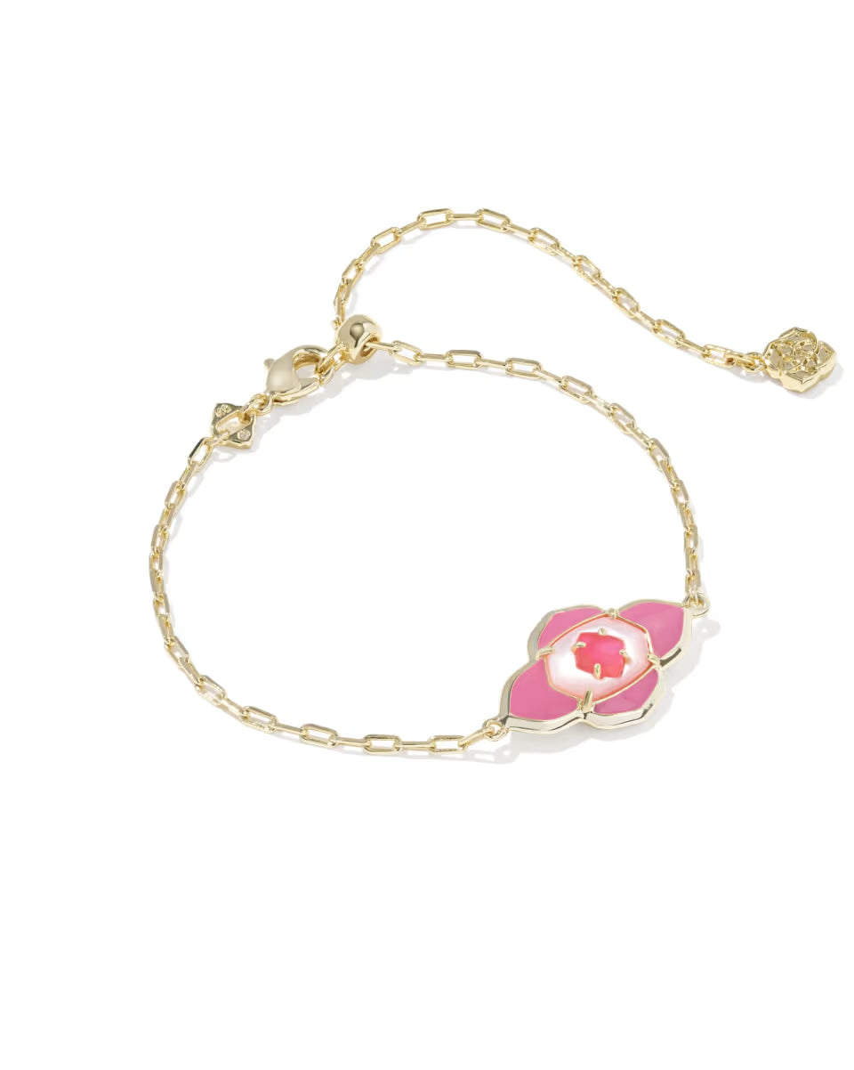 Abbie Medallion Delicate Chain Bracelet