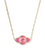 Abbie Medallion Short Pendant Necklace