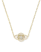 Abbie Medallion Short Pendant Necklace