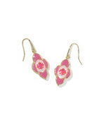Abbie Medallion Drop Earrings